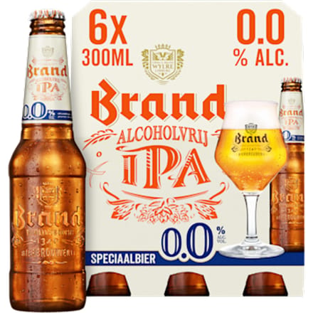 Brand 0.0 IPA-bier - 6 x 300 ml