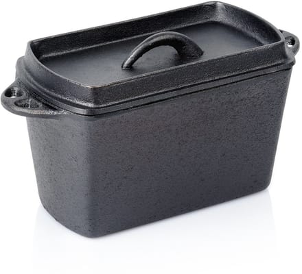 Vilde Cast Line - Gietijzeren Broodvorm met Deksel - 27 cm - 2 l