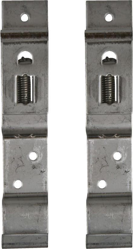 Benson Kentekenplaatklem - Nummerplaatklem - RVS - 2 stuks