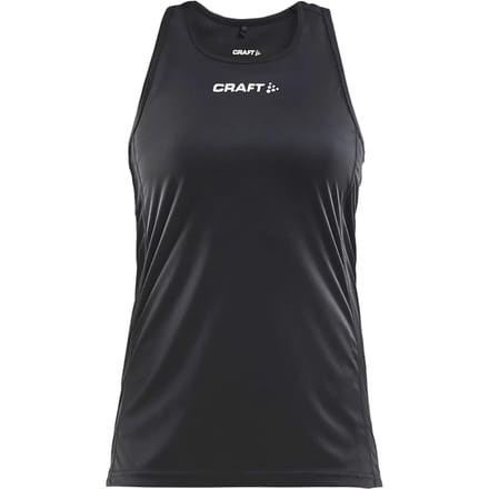 Craft Rush Singlet Dames - Zwart | Maat: XXL