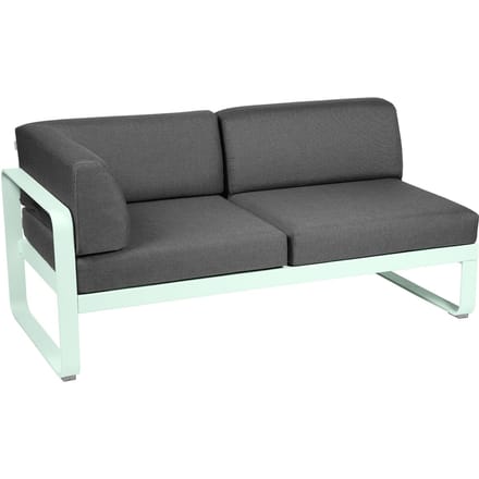 Fermob BELLEVIE hoekmodule links - A7 gletsjermunt - A3 grafietgrijs