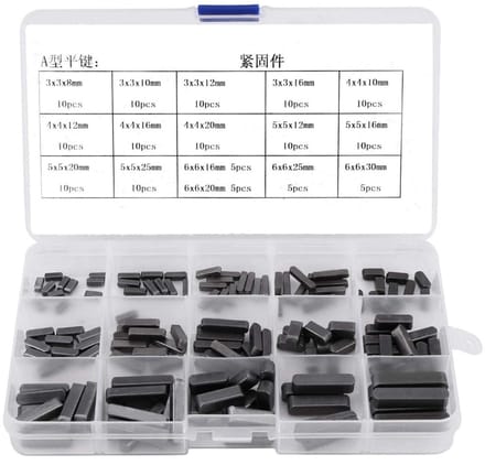 Dailygoody - 140-delige Sleutelset - RVS Parallel Sloten met Diverse Maten