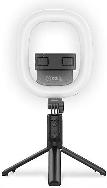 Celly Ring Light Tripod Compact Bluetooth