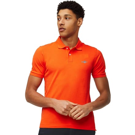 Gant heren poloshirt met korte mouwen in piqué
