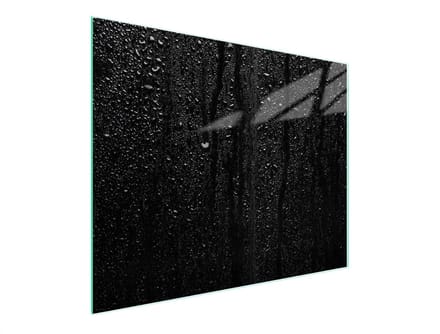 TMK ArtDeko - Snijplank van gehard glas - 52x30 cm - Zwarte kleur