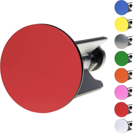 Universele Wastafelstopper Rood - Waterdichte Stop voor Elke Wastafel