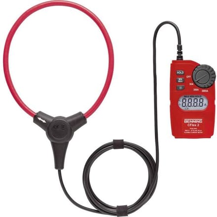 Benning CFlex 2 Stroomtang Digitaal Datalogger CAT IV 600 V Weergave (counts): 3000