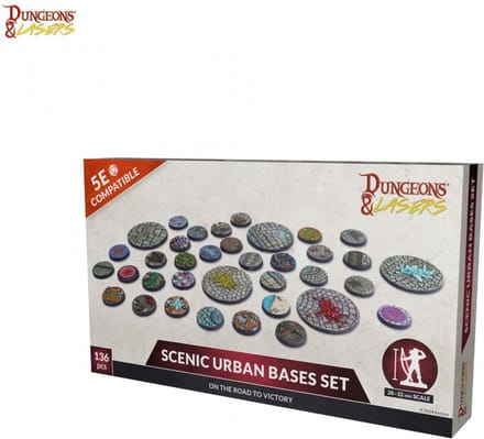 Dungeons & Lasers - Scenic Urban Bases Set
