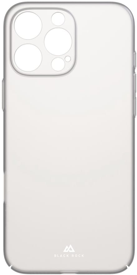 Black rock hoesje geschikt voor Iphone16 Pro Max - Ultra thin iced cover - Transparant