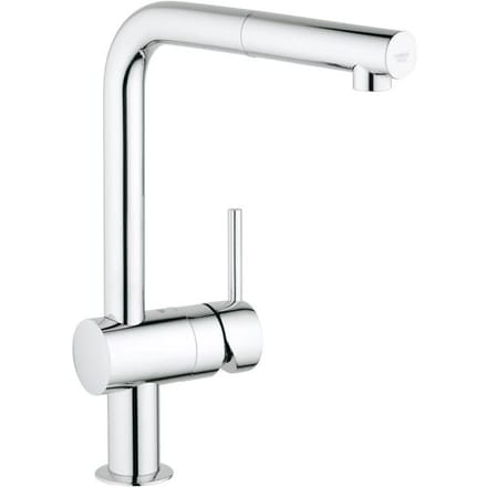 Grohe Minta - Keukenkraan met uittrekbare handdouche, chroom 31397000