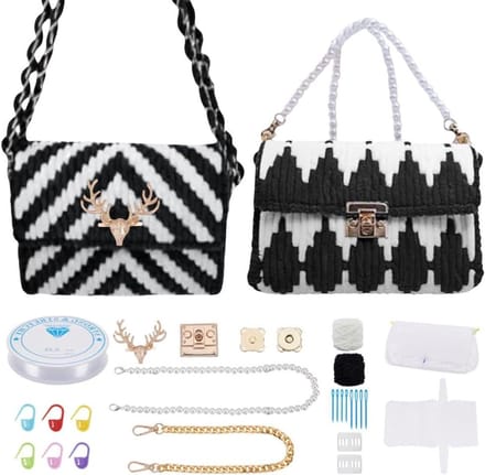 Plastic Canvas Mesh Bag Kit - Breitas Set - Handtas Maken - Geleverd met Instructies