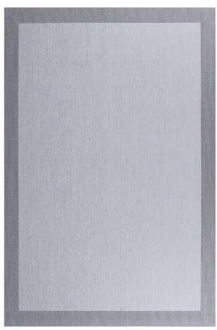 Storesdeco Premium vinyl vloerkleed, antislip, binnen/buiten – lichtgrijs,60 x 200 cm