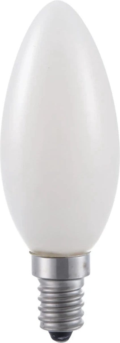 SPL E14 LED Lamp 3W Dimbaar - CRI 90 - Opaal - Extra Warm Wit - 2500K - LED Filament Kaars C35 - Vervangt 25W - Per Stuk