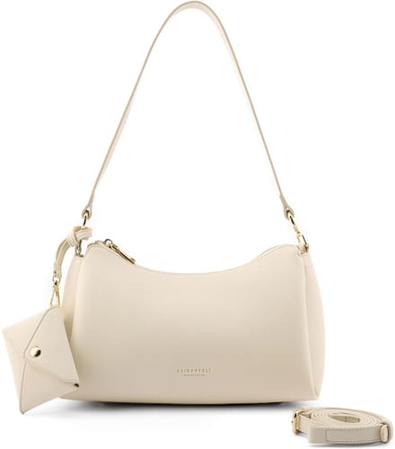 SEIDENFELT MANUFAKTUR schoudertas Meloy Shoulder Bag Soft Cream crème