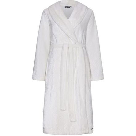 Pastunette Duurzame fleece badjas wit Wit vrouw XL