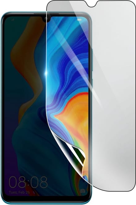 3mk, Geschikt voor Huawei P30 Lite, Schokbestendige Hydrogel Screenprotector, Transparant