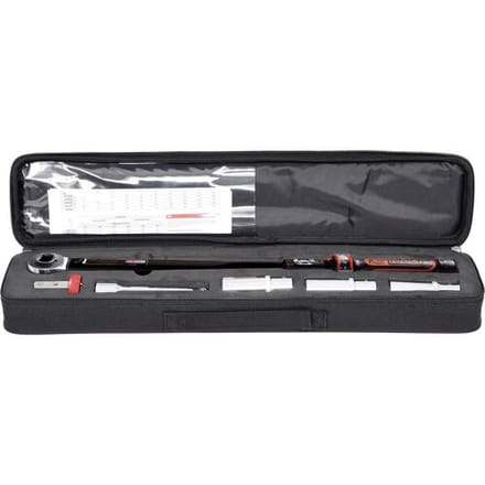 KS Tools 516.1905 1/2" ERGOTORQUEprecision Momentsleutelsetmet draaiknop-omsteekvierkant