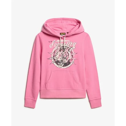 Dames hoodie met patroon Superdry Archive