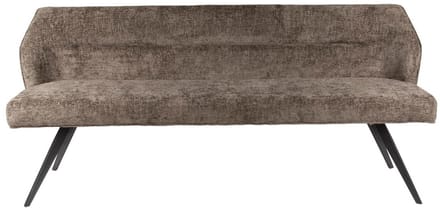 Fraaai - Diego eetkamerbank geweven 188 cm - taupe