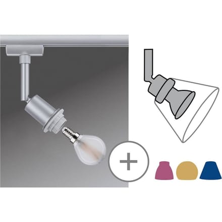 Paulmann Deco Spot Decoratieve lamp URail E14 Chroom (mat)