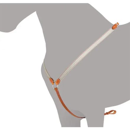 Jachthalsband voor paarden Ludomar