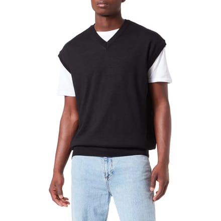 Merino wollen vest Casual Friday Karlo