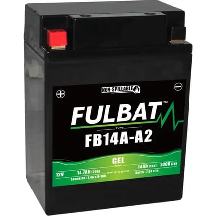 Batterij Fulbat FB14A-A2 Gel
