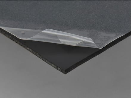 Göldo Pickguard blank 1-ply matzwart 23x41 - Pickguard