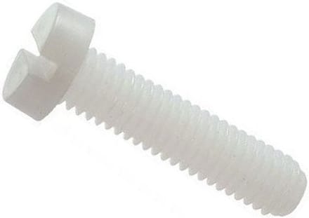 Nylon M6 bout - 6 x 40mm - Klasse 6.6 - Metrisch (10 stuks)