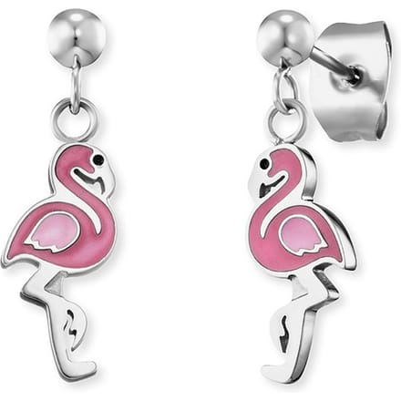 Engelsrufer Oorknopjes HEES-FLAMINGO-ST