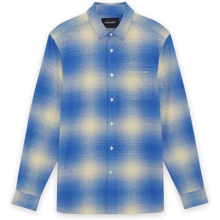 Gestreepte flanellen overshirt Lyle & Scott