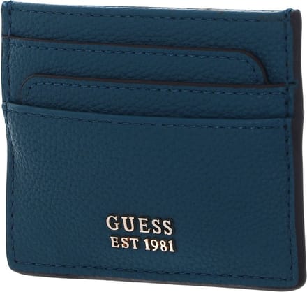 GUESS Kaarthouder Meridian SLG Card Holder Teal Petrol