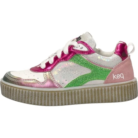 KEQ Sneakers Laag Sneakers Laag - Fuchsia - Maat 32