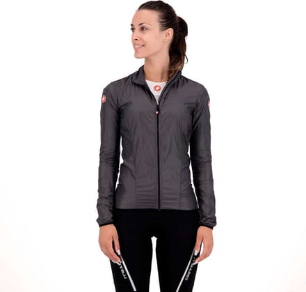 Castelli Aria Shell Jas Zwart XS Vrouw