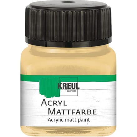 KREUL acryl matte verf, 20 ml - Cappuccino