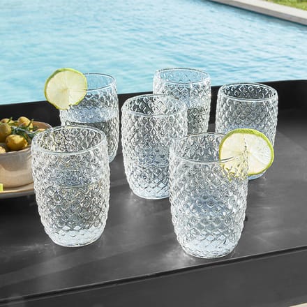 Glas set van 6 Ivorias