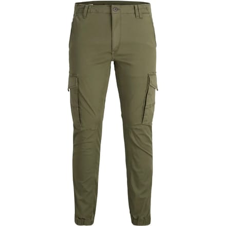 JACK & JONES Paul Lake Cargo loose fit - heren cargo broek - groen