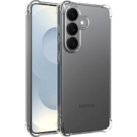 ShieldCase TPU Shock Case - Geschikt voor Samsung Galaxy S26 - Schokbestendig Hoesje - Transparant