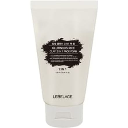 LEBELAGE - Clay 2 In 1 Pack Foam - 4 Types Glutinous Rice