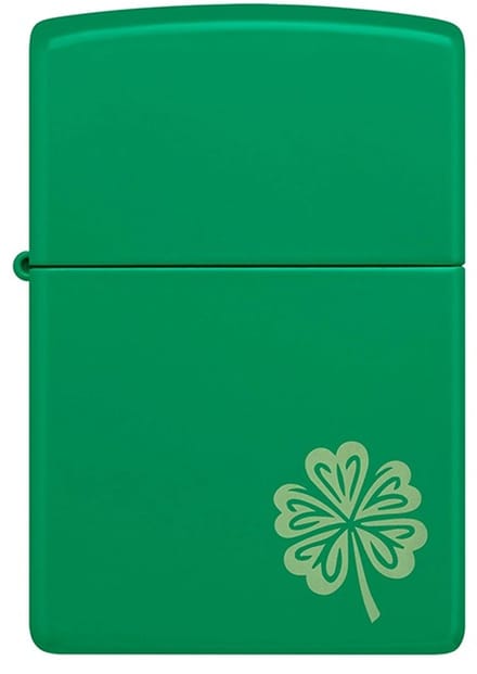 Zippo - Lucky Clover Design