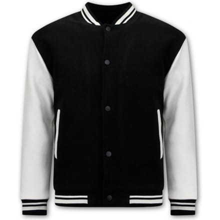 Baseball Jacket Classic - Zwart