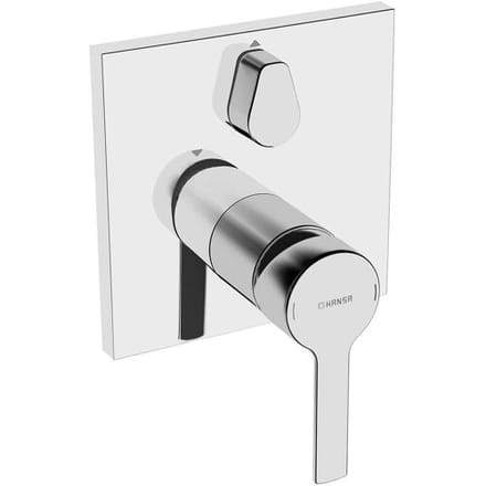 Hansaronda Single Handle Bath Function Unit, Square Rosette 83849583