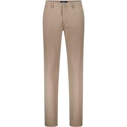 Gardeur Broek Benito Authentic Chino Look Fine Texture Comfort Stretch Licht Camel / male