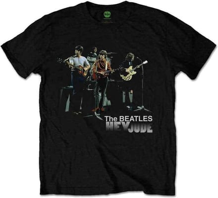 The Beatles - Hey Jude Version 2 Heren T-shirt - M - Zwart