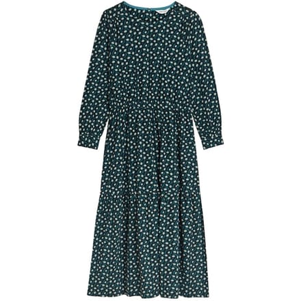 White Stuff Olive Jersey Dre Black Printed Taglia: 8 | Abiti Midi Outlet | Donna | Nero