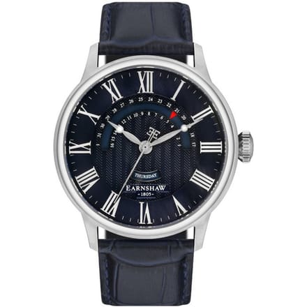 Thomas Earnshaw Cornwall Retrograde Register Day Date | ES-8077-05