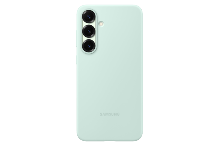 Originele Silicone Backcover voor de Samsung Galaxy S25 Plus - Mint