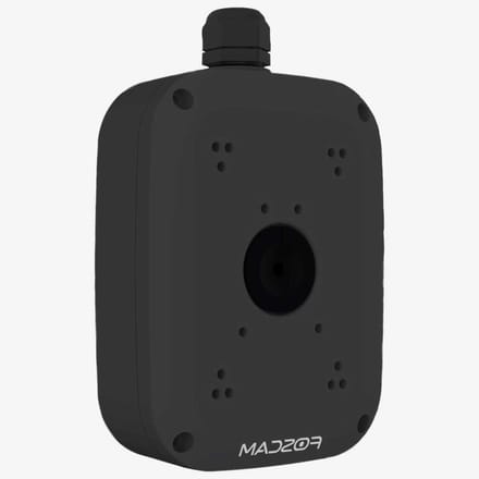 Aansluitdoos Camera - Montageplaat Buiten - Camera Beveiligen - Waterdichte Constructie - 168 cm - Zwart