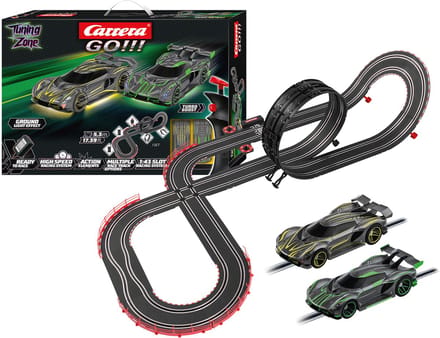 Carrera Go!!! Racebaan - GO!!! Turning Zone - Hyper Sportwagens - 5,3m