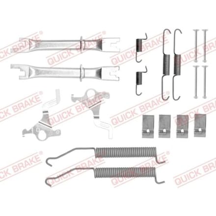 Toebehorenset, remschoenen QUICK BRAKE 105-0812S